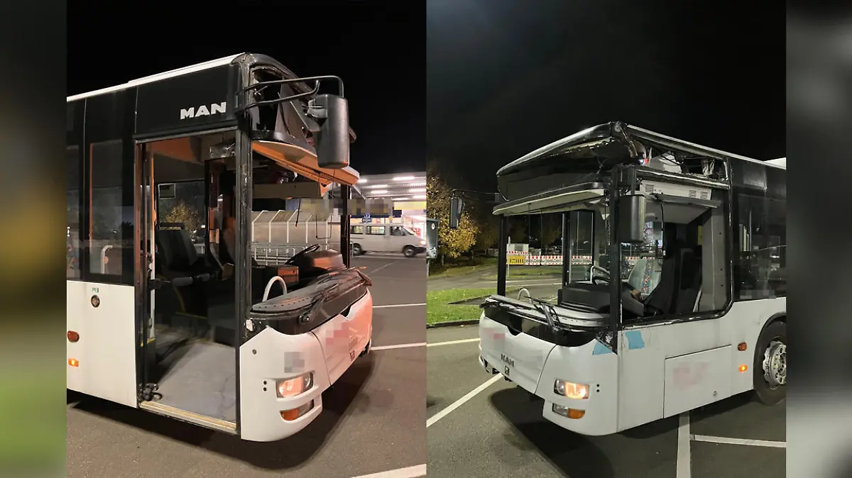 Eine luftige und gefährliche Busfahrt hat die Polizei am Montagnachmittag (6. November 2023) auf der A2 Richtung Dortmund gestoppt.