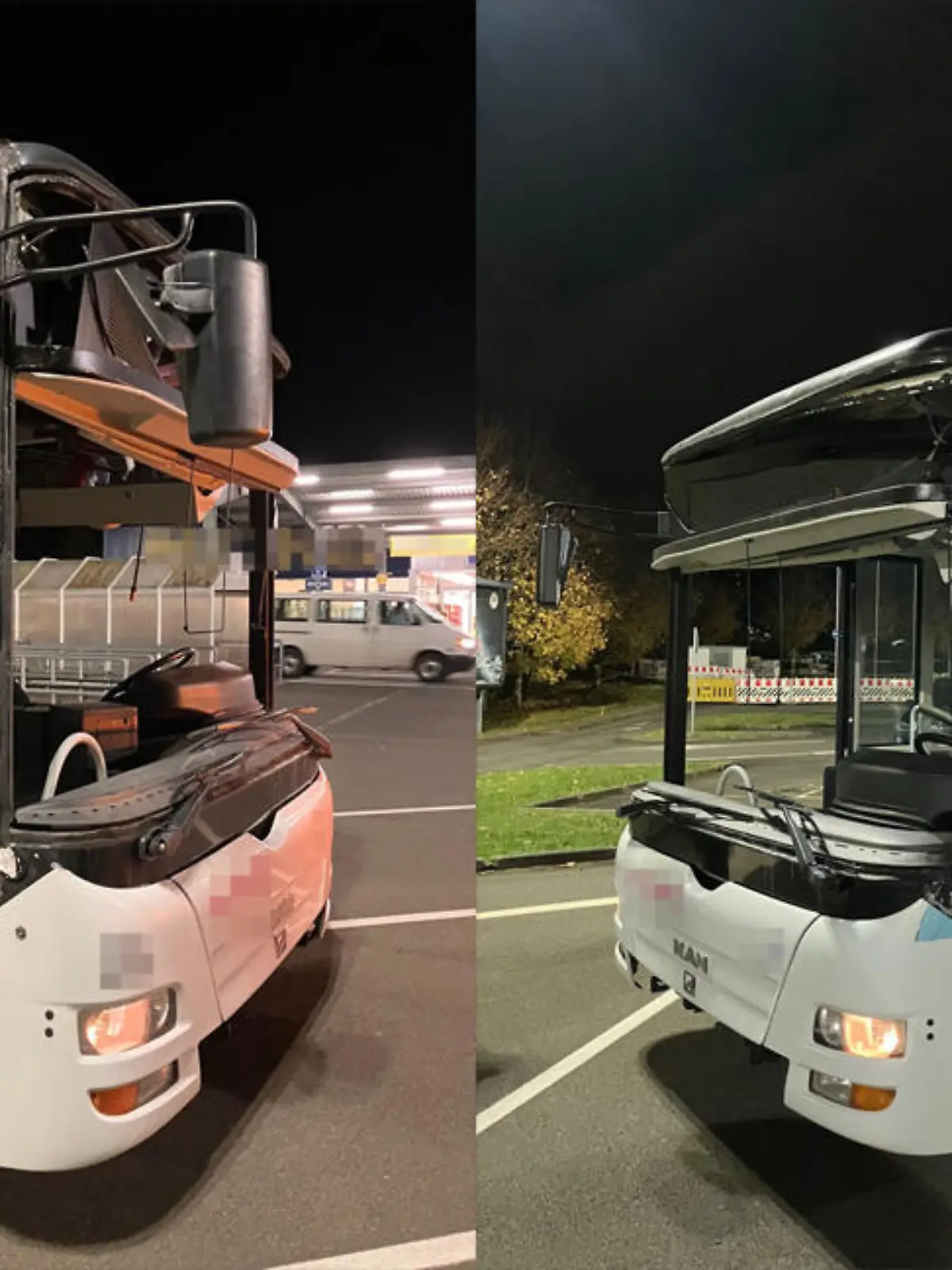 Eine luftige und gefährliche Busfahrt hat die Polizei am Montagnachmittag (6. November 2023) auf der A2 Richtung Dortmund gestoppt.