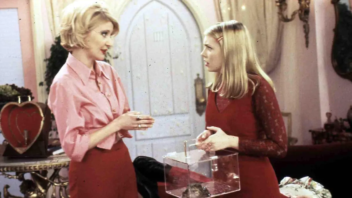 Sabrina The Teenage Witch: First Kiss (1997) Melissa Joan Hart Sabrinas (Melissa Joan Hart,r) Freund Harvey hat sich durch einen Kuss in einen Frosch verwandelt. Regie: Robby Benson , Paramount