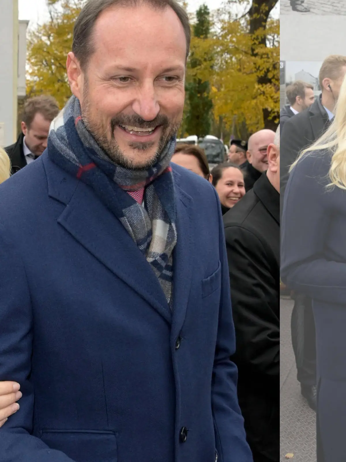 Mette-Marit und Haakon von Norwegen in Berlin im November 2023