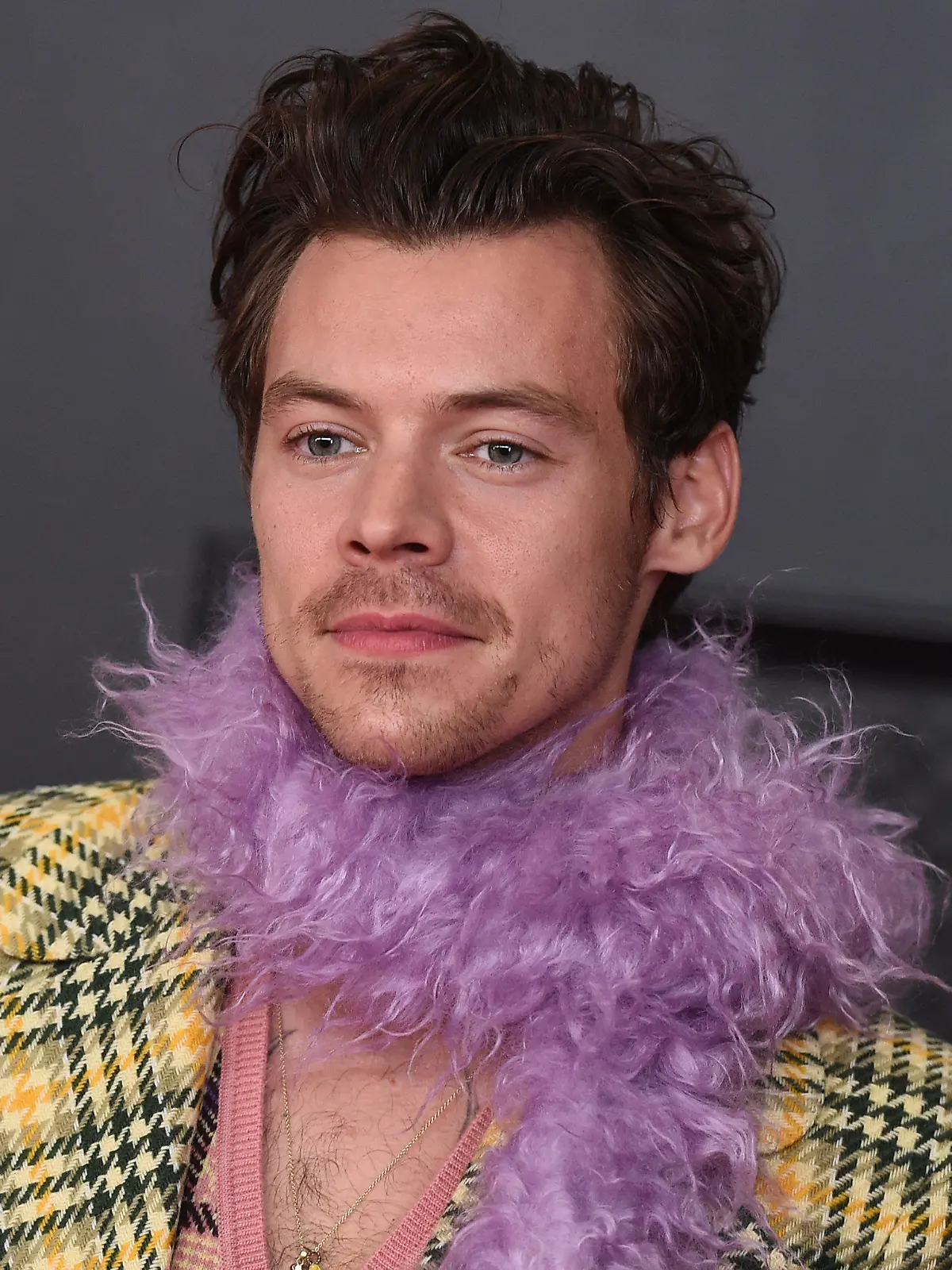 ARCHIV - 14.03.2021, USA, Los Angeles: Sänger Harry Styles im Presseraum bei der Verleihung der 63. Grammy Awards im Convention Center. Am Freitag, 20.05.2022 erscheint das dritte Soloalbum «Harry's House» von Harry Styles. (zu dpa-KORR "Neues Album von Harry Styles - ein musikalischer Befreiungsschlag") Foto: Jordan Strauss/Invision/AP/dpa +++ dpa-Bildfunk +++