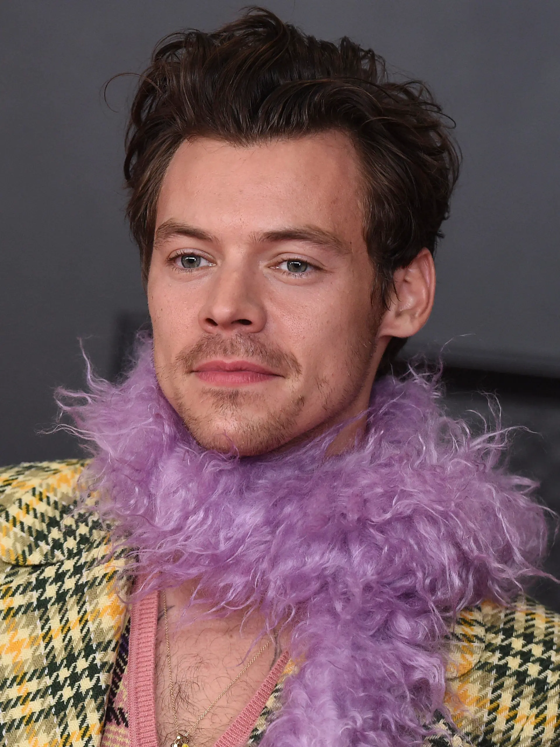 ARCHIV - 14.03.2021, USA, Los Angeles: Sänger Harry Styles im Presseraum bei der Verleihung der 63. Grammy Awards im Convention Center. Am Freitag, 20.05.2022 erscheint das dritte Soloalbum «Harry's House» von Harry Styles. (zu dpa-KORR "Neues Album von Harry Styles - ein musikalischer Befreiungsschlag") Foto: Jordan Strauss/Invision/AP/dpa +++ dpa-Bildfunk +++