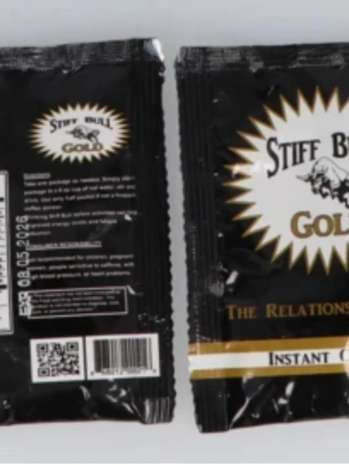 „Stiffing Bull Gold“ wird als Kaffee verkauft, ist aber ein Potenzmittel.