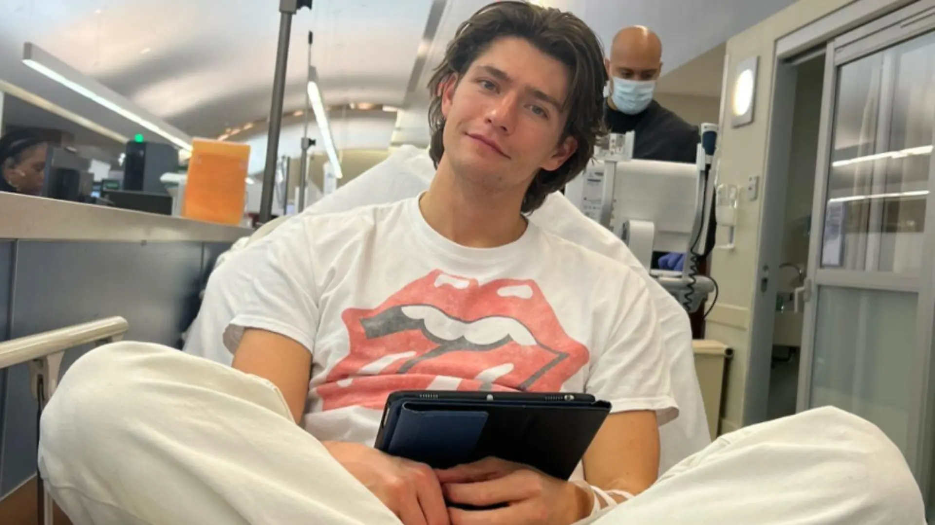 Barton Cowperthwaite im Krankenhaus