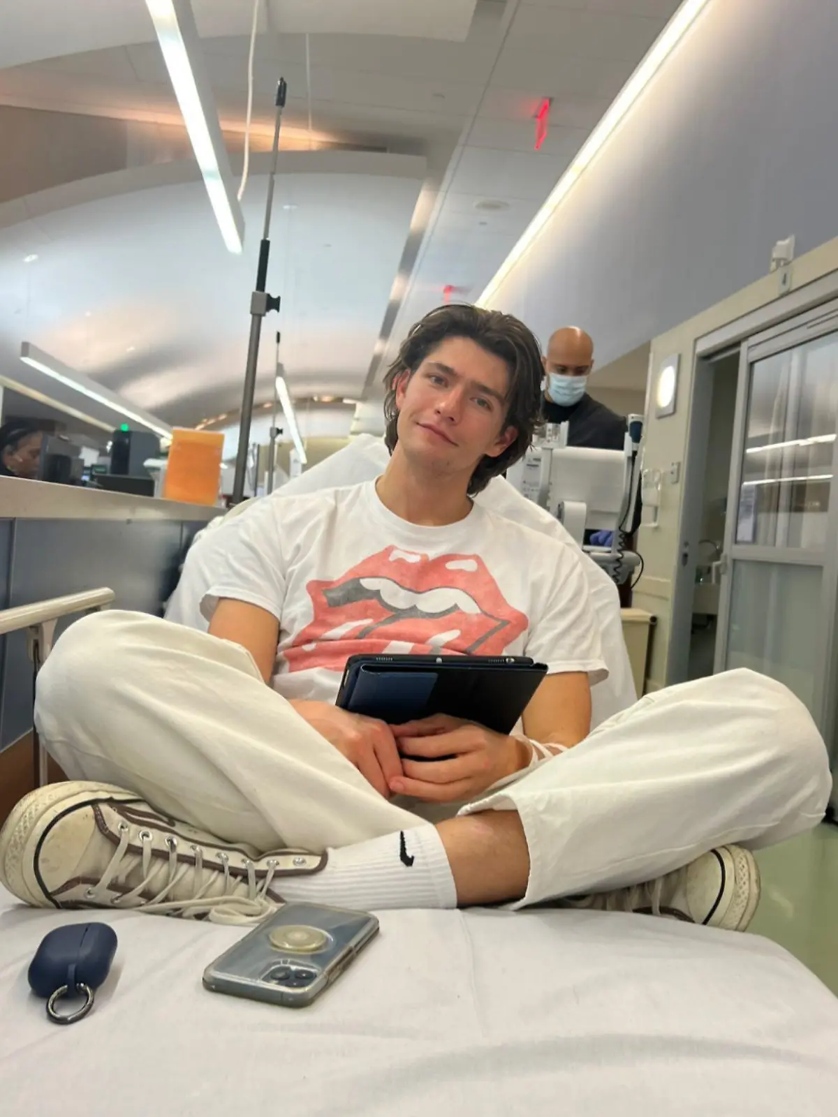 Barton Cowperthwaite im Krankenhaus