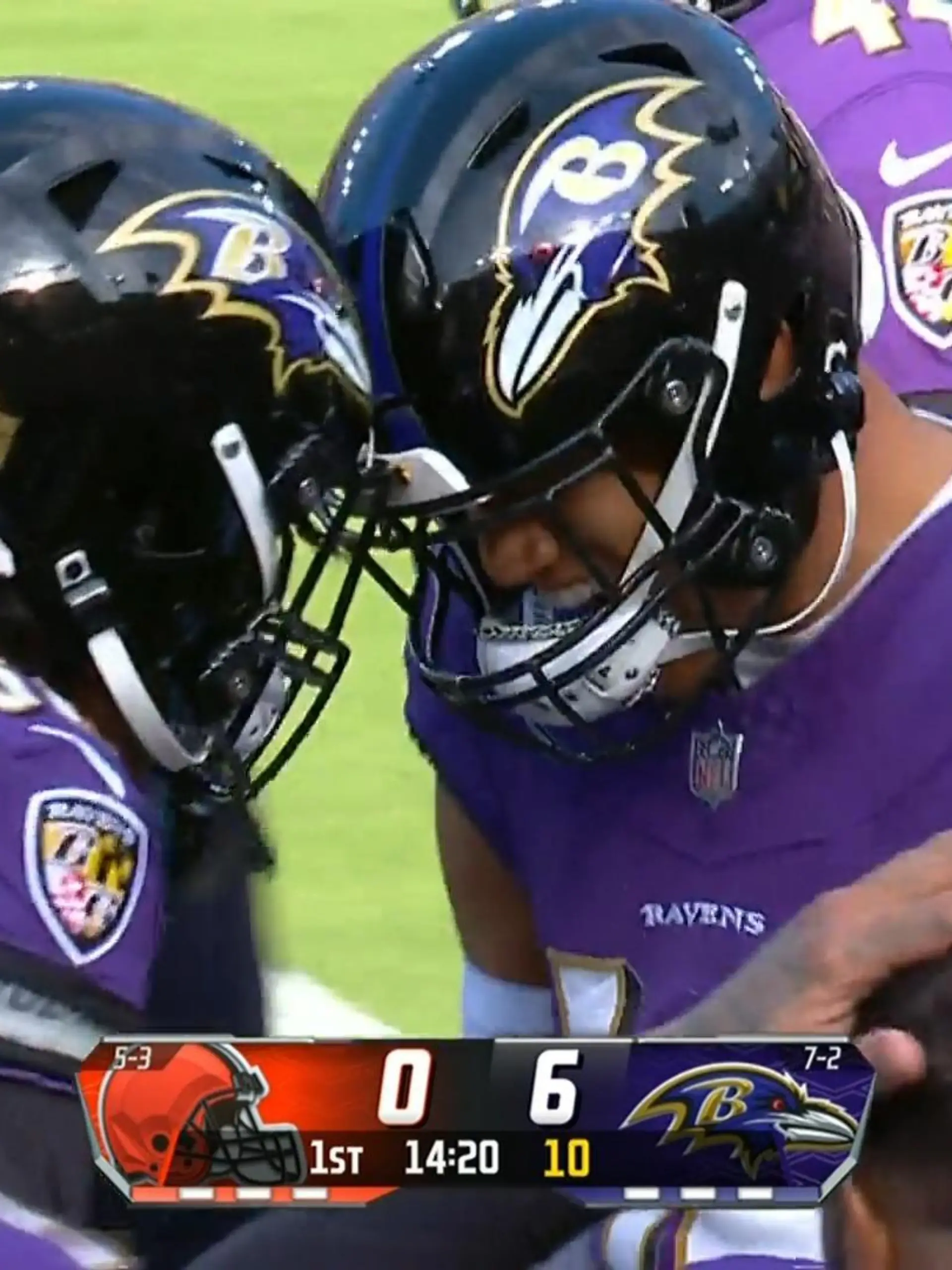 Bild zu: "Touchdown-Quickie bei den Ravens"