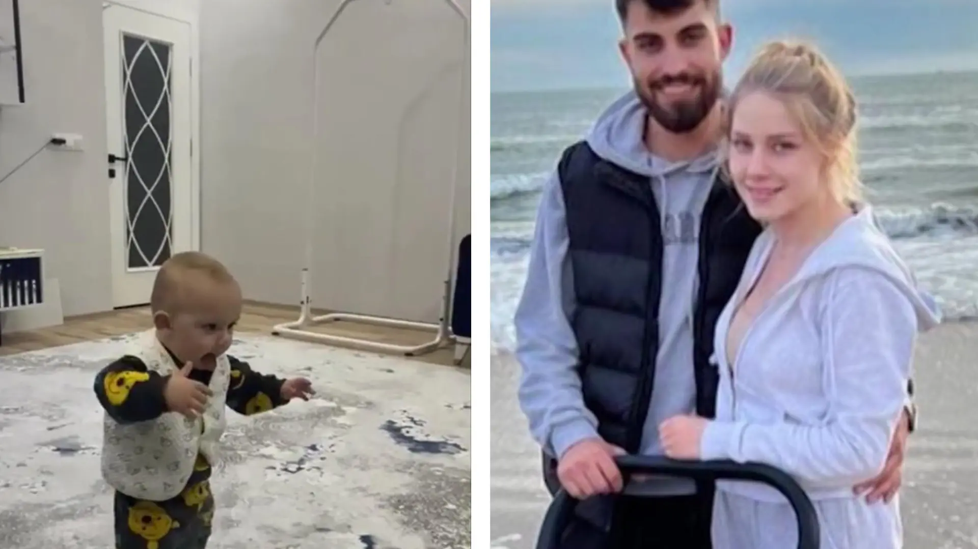 Loredana Wollny und ihr Verlobter Servet sind mächtig stolz: ihr Sohnemann wagt die ersten Schritte.