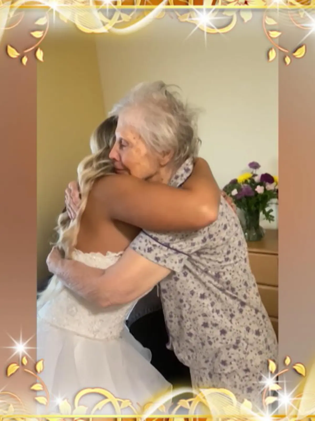 Nicht ohne meine Oma! Das denkt sich Laura aus Ohio an ihrem Hochzeitstag. Die 84-Jährige leidet an Alzheimer und kann aufgrund der Erkrankung nicht bei der Hochzeit dabei sein