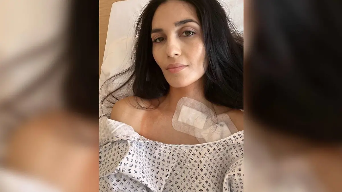 Sahand Pashazadeh im Krankenhaus.