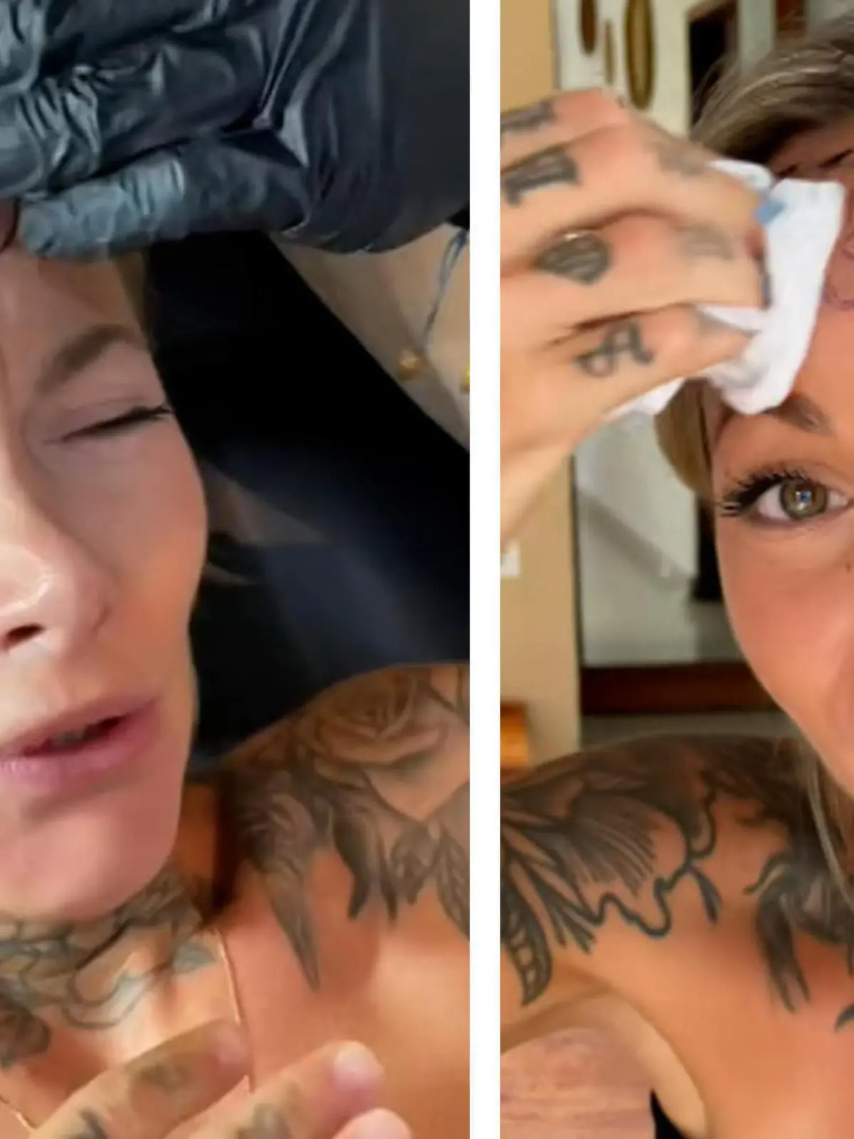 Das Tattoo ist nicht echt! Mit dieser Nachricht klärt Influencerin Ana Stanskovsky eine Woche Rätselraten auf. Denn solange knobelte das Internet an der Frage: Ist das riesige „Kevin“ Tattoo auf ihrer Stirn echt oder nicht?