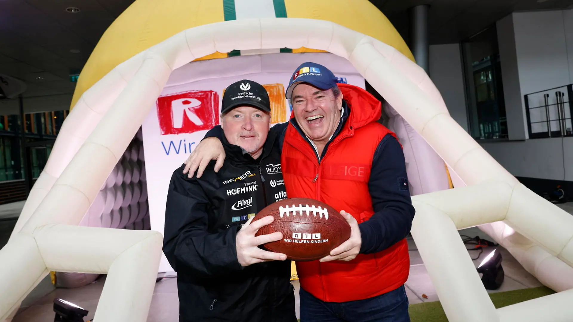 Joey Kelly und Wolfram Kons