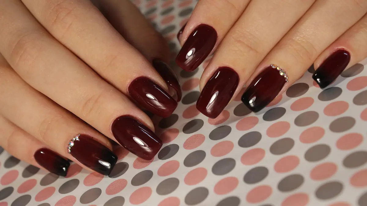 Manicure design gradient