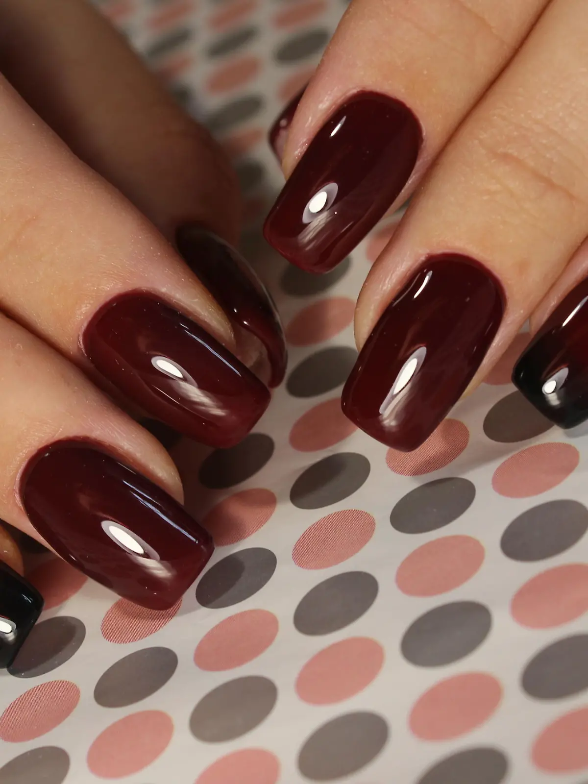 Manicure design gradient