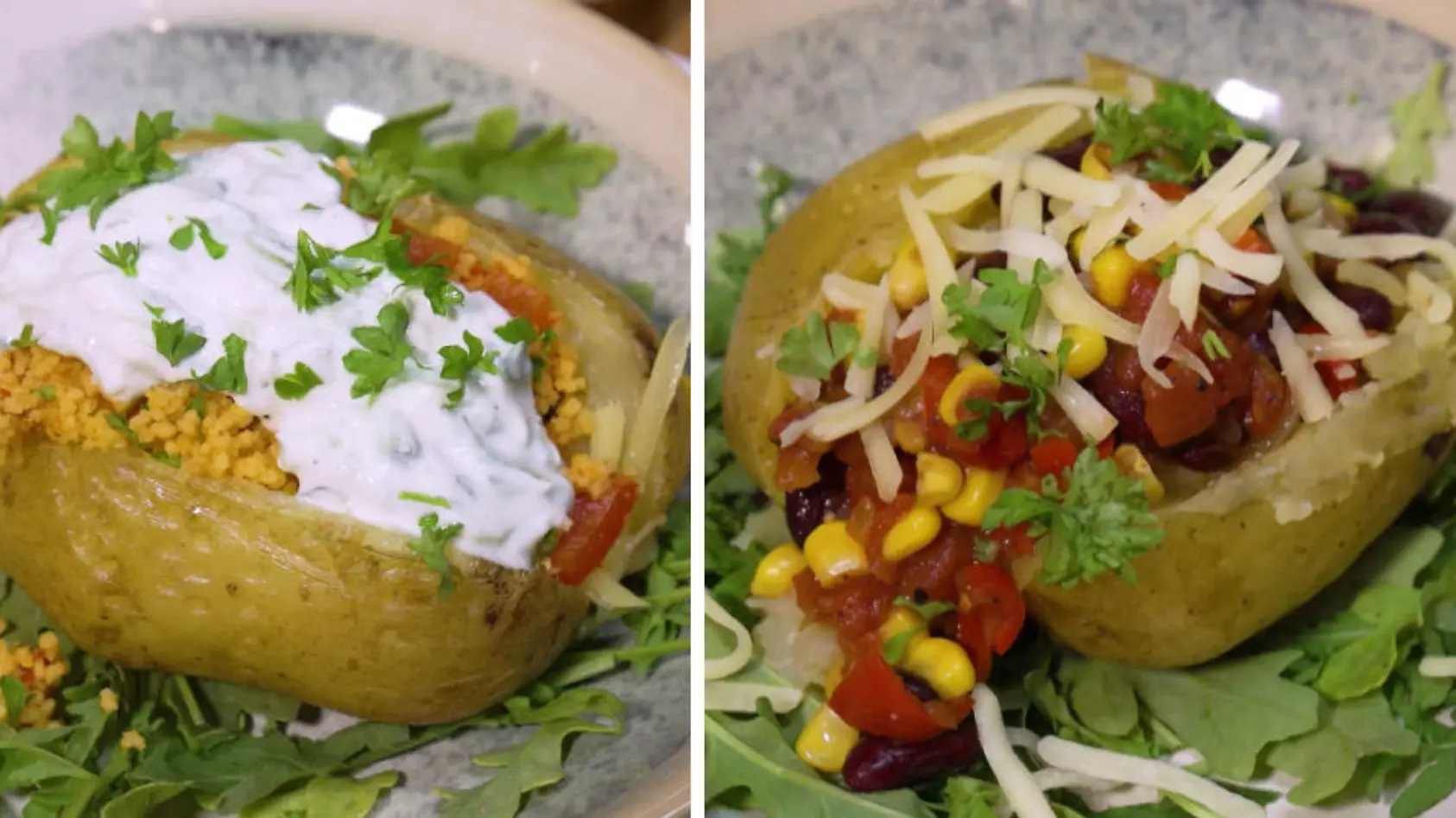 So geht die Ofenkartoffel nach türkischer Art