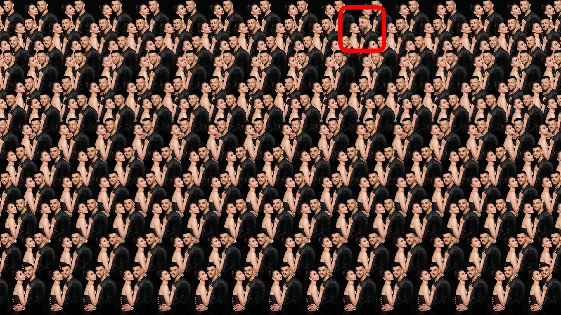 Filip Pavlovic hat sich rechts oben versteckt.
