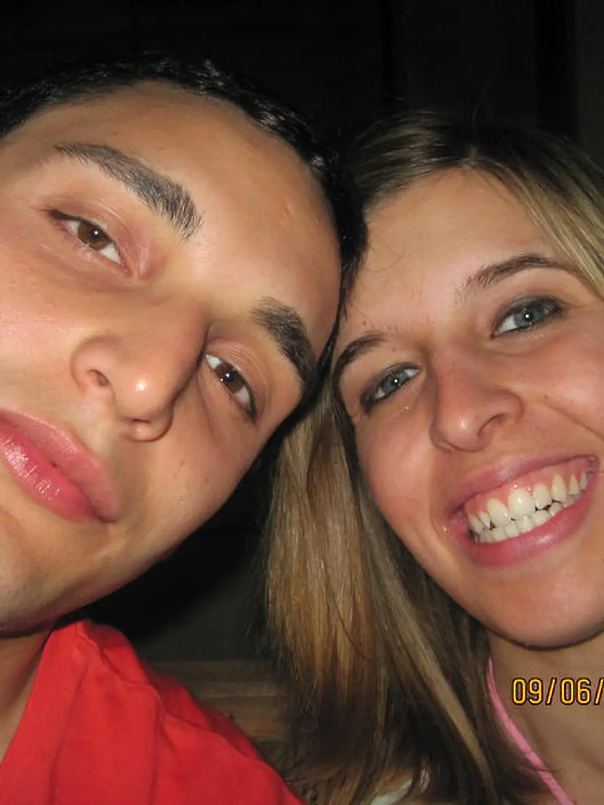 Dimitri Fricano, 36, poses with Erika Preti, undated.  He  was given a 30-year prison sentence for her  murder and was released from prison and   will spend at least a year in house detention because he is 'very obese' and he must receive assistance, in Turin, Italy, in November, 2023. (Newsflash)
