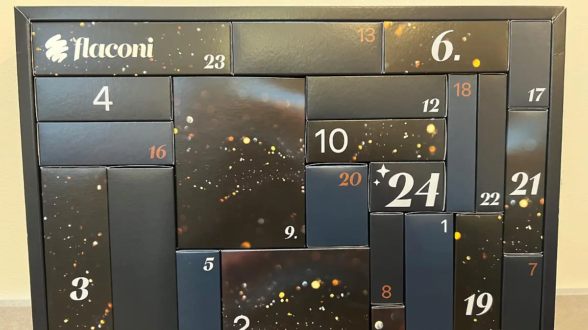 Flaconi-Adventskalender 2023 in der "Men's Edition"