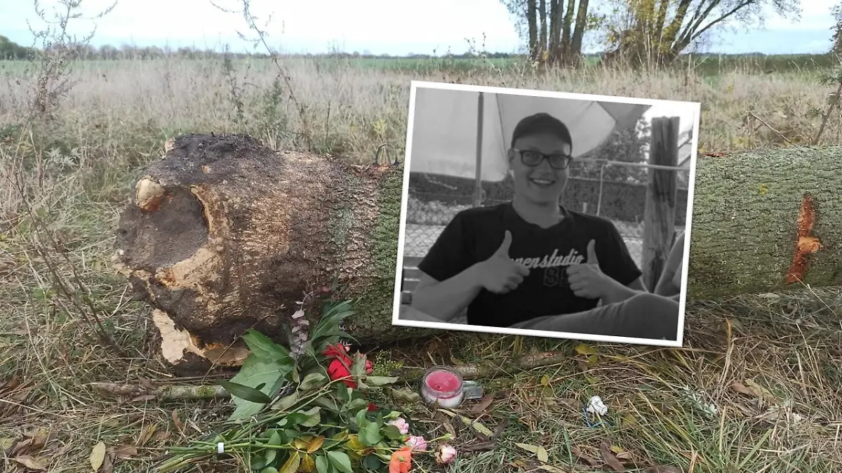 Philipp (21) starb am Samstag (11. November) bei einem Horror-Crash zwischen Wendgräben und Zeppernick (Sachsen-Anhalt). Seine Freunde trauern.