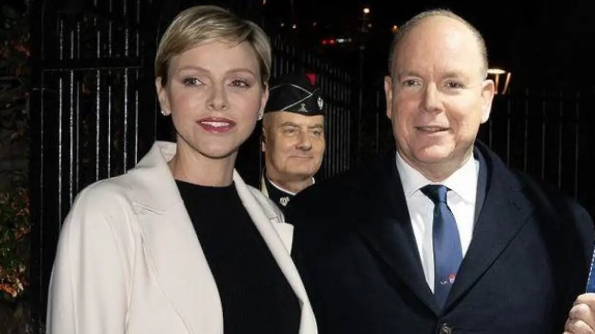 Fürstin Charlène und Fürst Albert