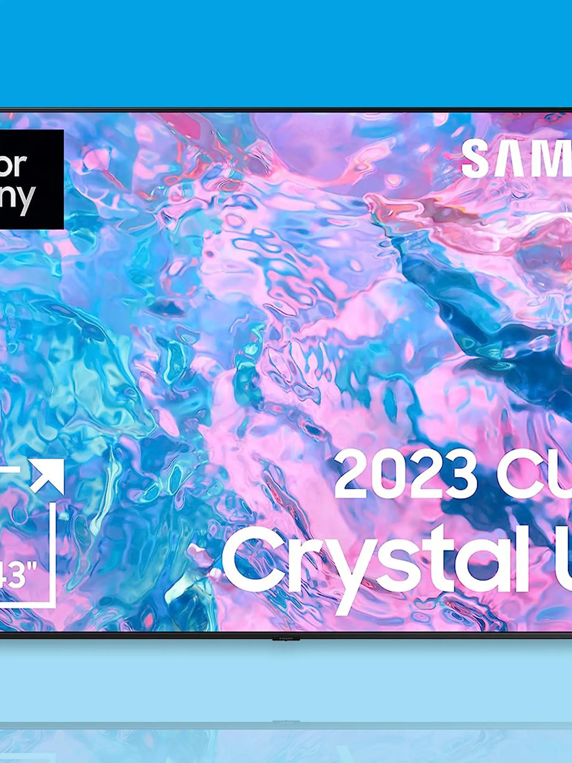 Samsung Crystal UHD Smart-TV.