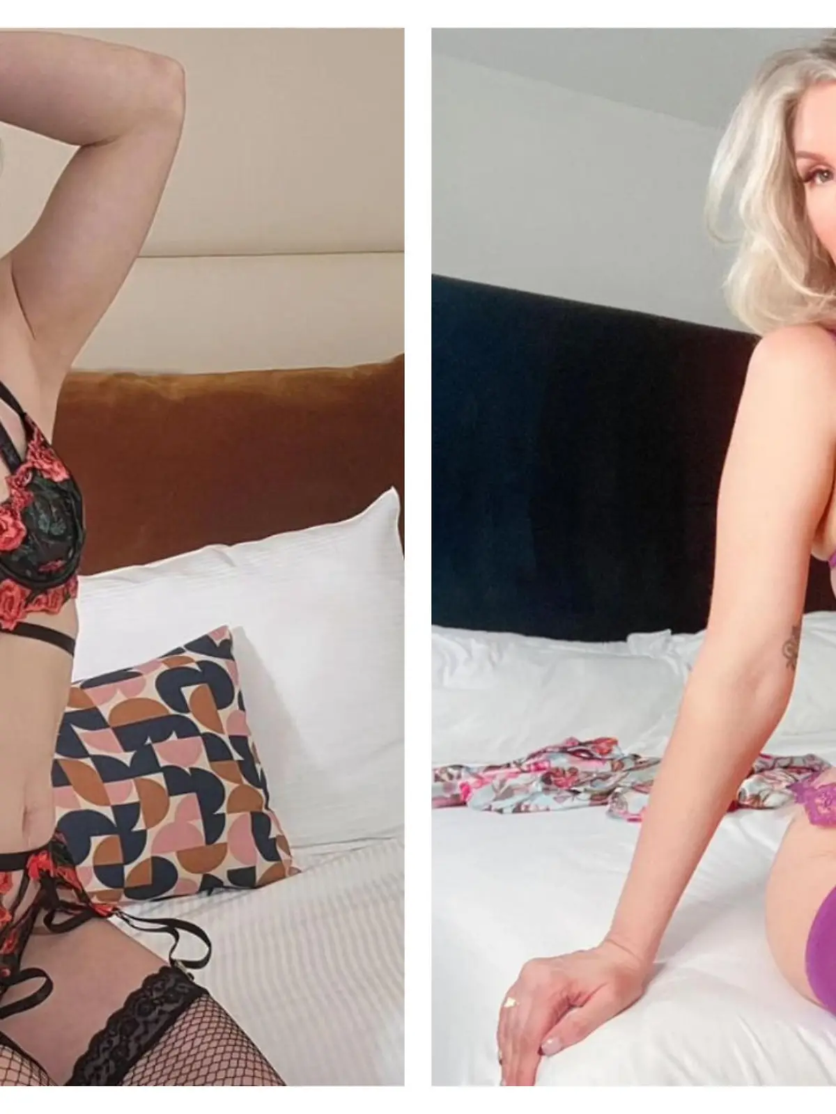 Addison Gray und Alice Little bieten kostenlosen Sex für alle Formel-1-Stars.