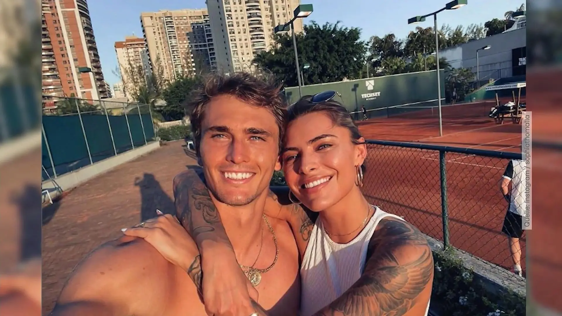 Alexander Zverev und Sophia Thomalla