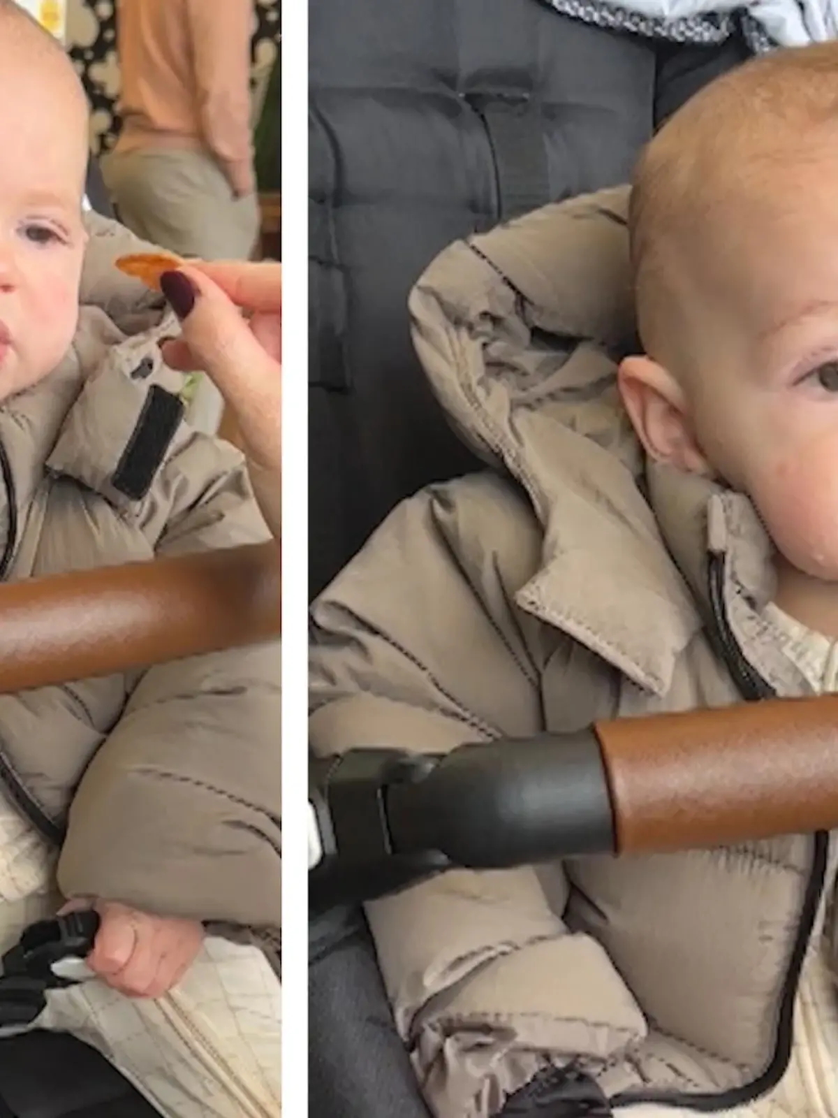 Ja, Babys haben es schon nicht leicht. Müssen immer das essen, was sie von ihren Müttern vorgesetzt bekommen. Aber von diesem Essen ist dieser Knirps einfach nur begeistert - im Video.
