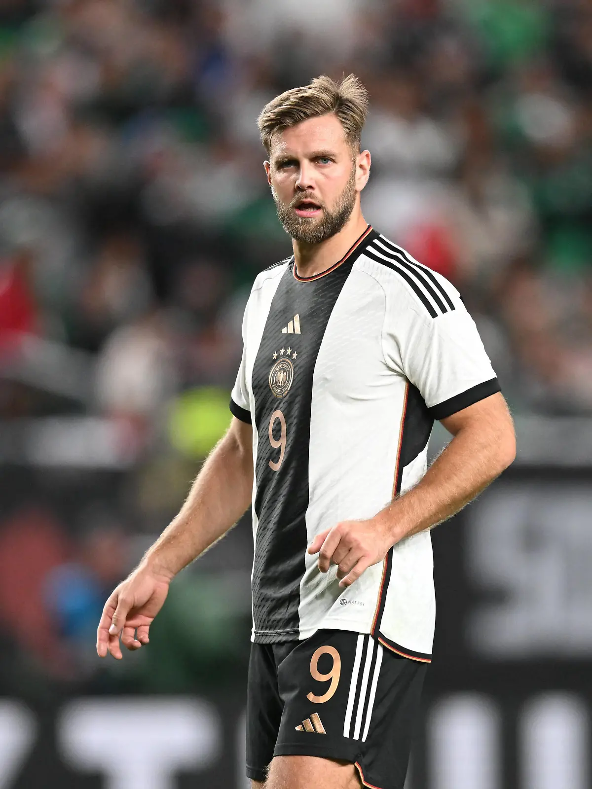18.10.2023, Fussball Nationalteams Freundschaftsspiele 2023, Länderspiel, Mexico - Deutschland, im Lincoln Financial Field Philadelphia, PA, Niclas Füllkrug Deutschland nachdenklich *** 18 10 2023, Football National Teams Friendlies 2023, International Match, Mexico Germany, at Lincoln Financial Field Philadelphia, PA , Niclas Füllkrug Germany pensive...