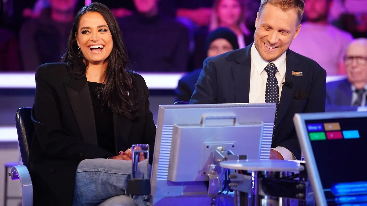 Oliver Pocher, Amira Pocher..
+++ Die Verwendung des sendungsbezogenen Materials ist nur mit dem Hinweis und Verlinkung auf RTL+ gestattet. +++