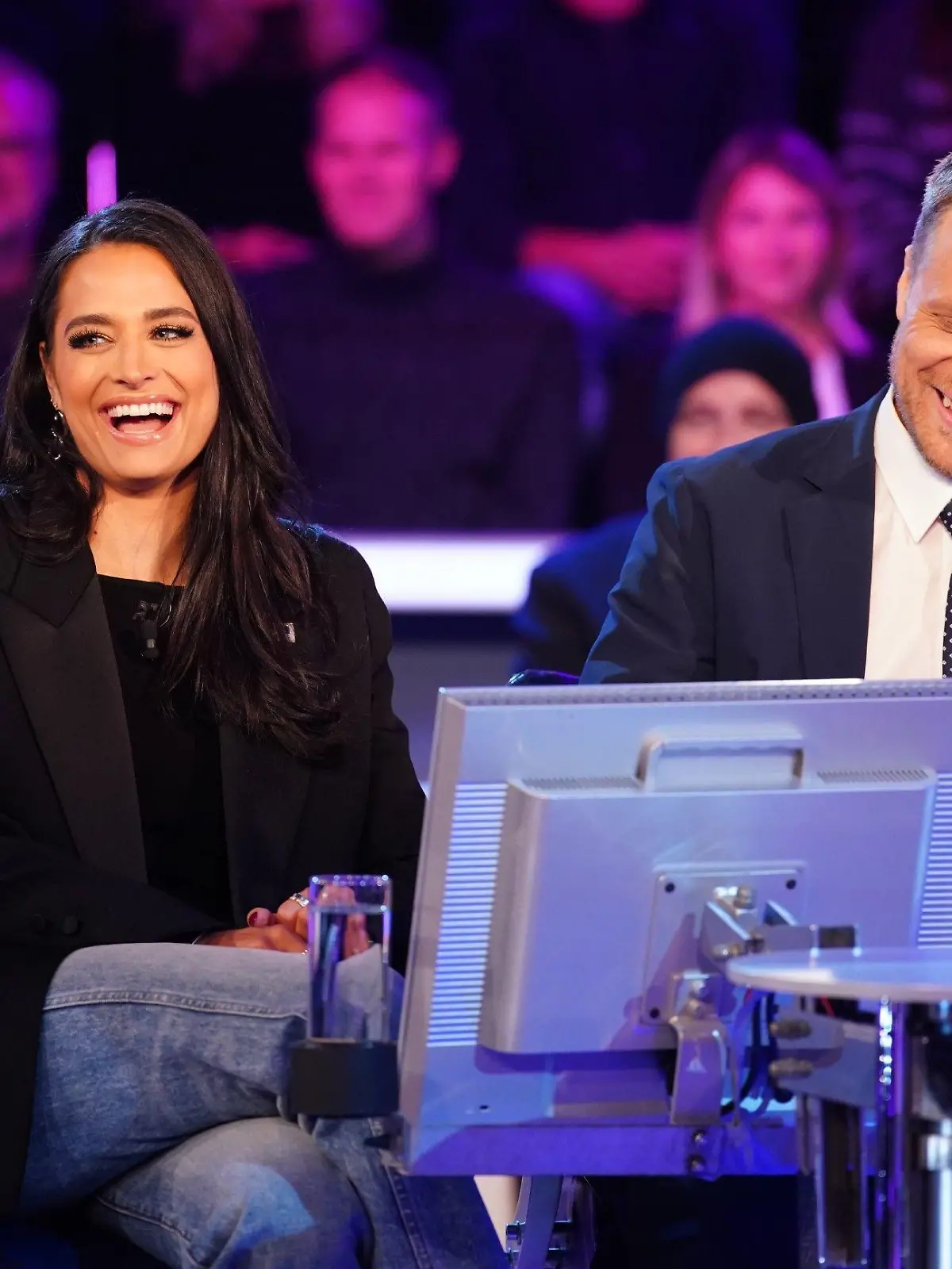 Oliver Pocher, Amira Pocher..

+++ Die Verwendung des sendungsbezogenen Materials ist nur mit dem Hinweis und Verlinkung auf RTL+ gestattet. +++