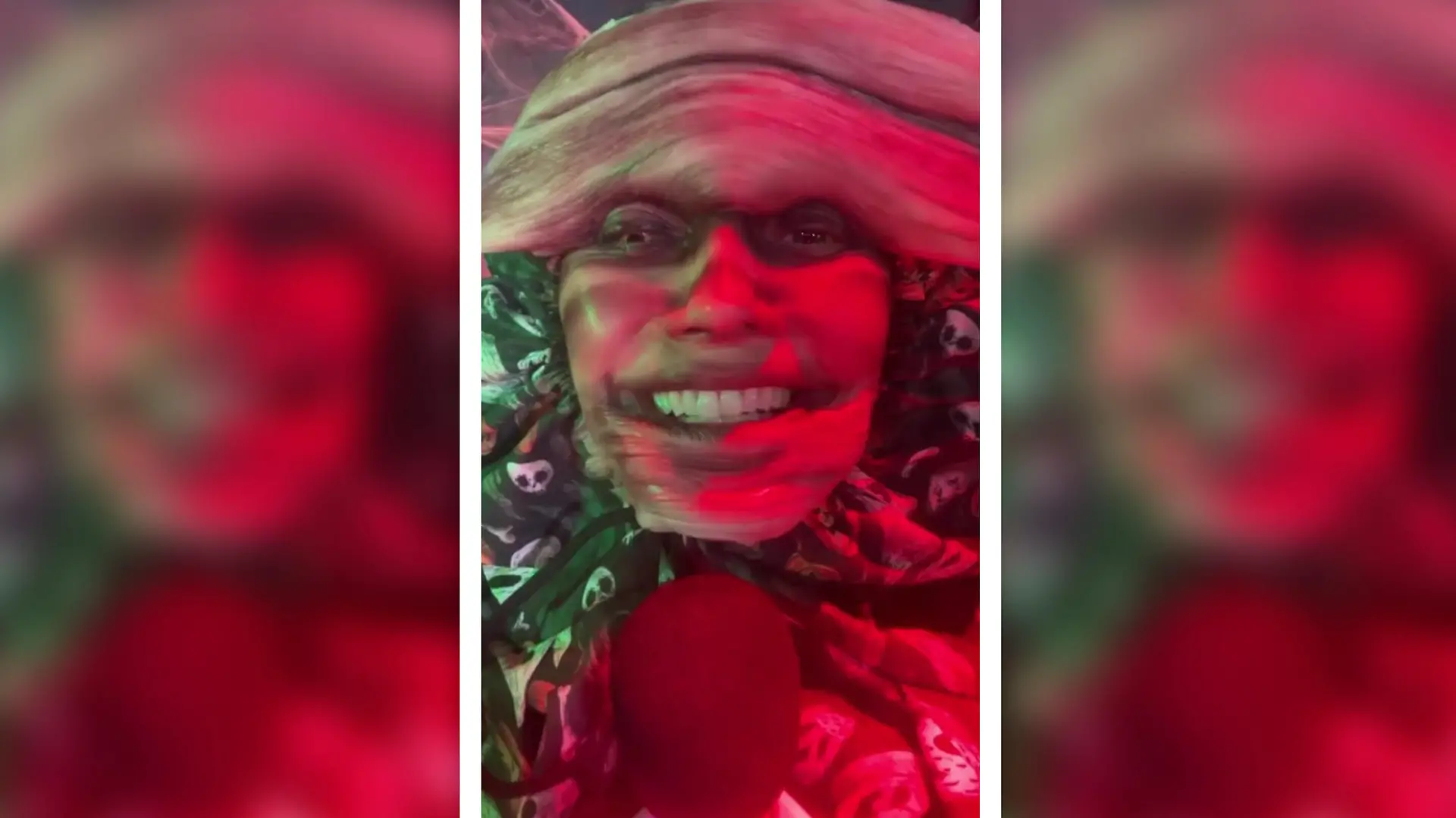 Heidi Klum macht sich bereit für Horror.