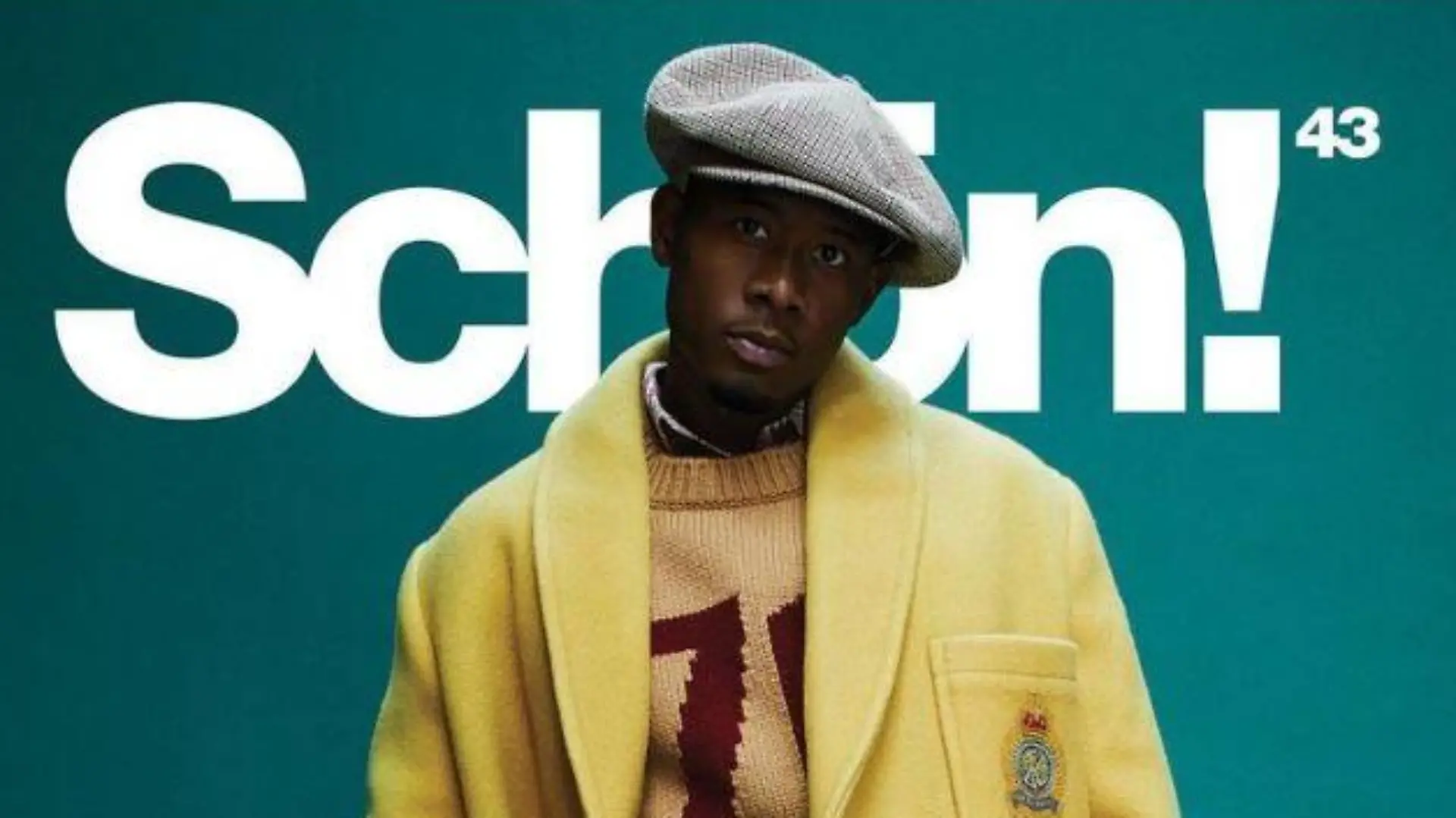David Alaba auf dem Titelbild eines Modemagazins