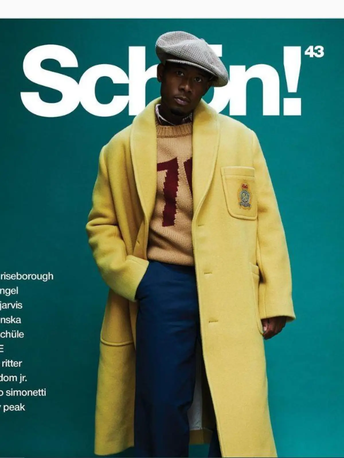 David Alaba auf dem Titelbild eines Modemagazins