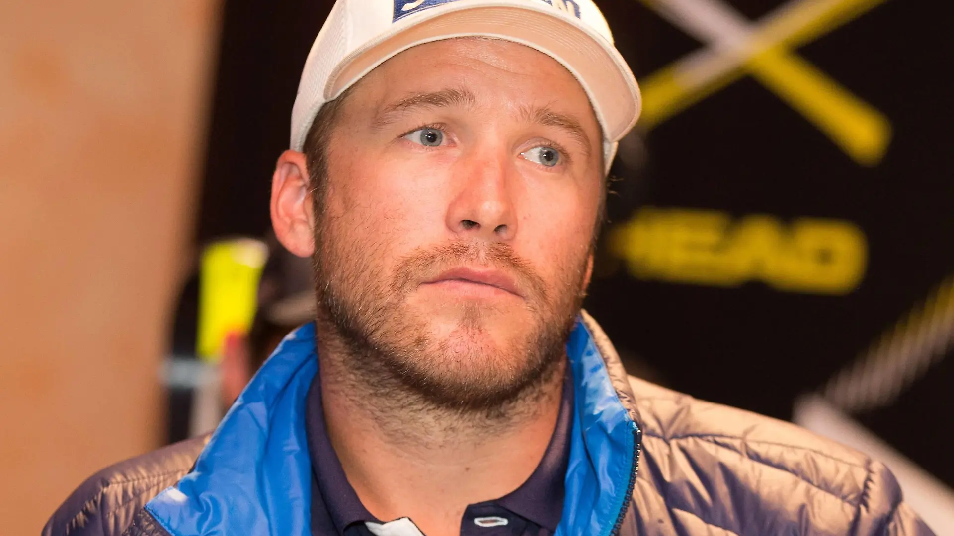 23.10.2014, Freizeit Arena, Soelden, AUT, FIS Weltcup, Ski Alpin, HEAD Pressekonferenz, im Bild Bode Miller (USA) // Bode Miller of the USA during press conference of HEAD prior to the FIS Ski Alpine Worldcup opening at Freizeitarena, Soelden, Austria on 2014/10/23. PUBLICATIONxNOTxINxAUT EP_gro