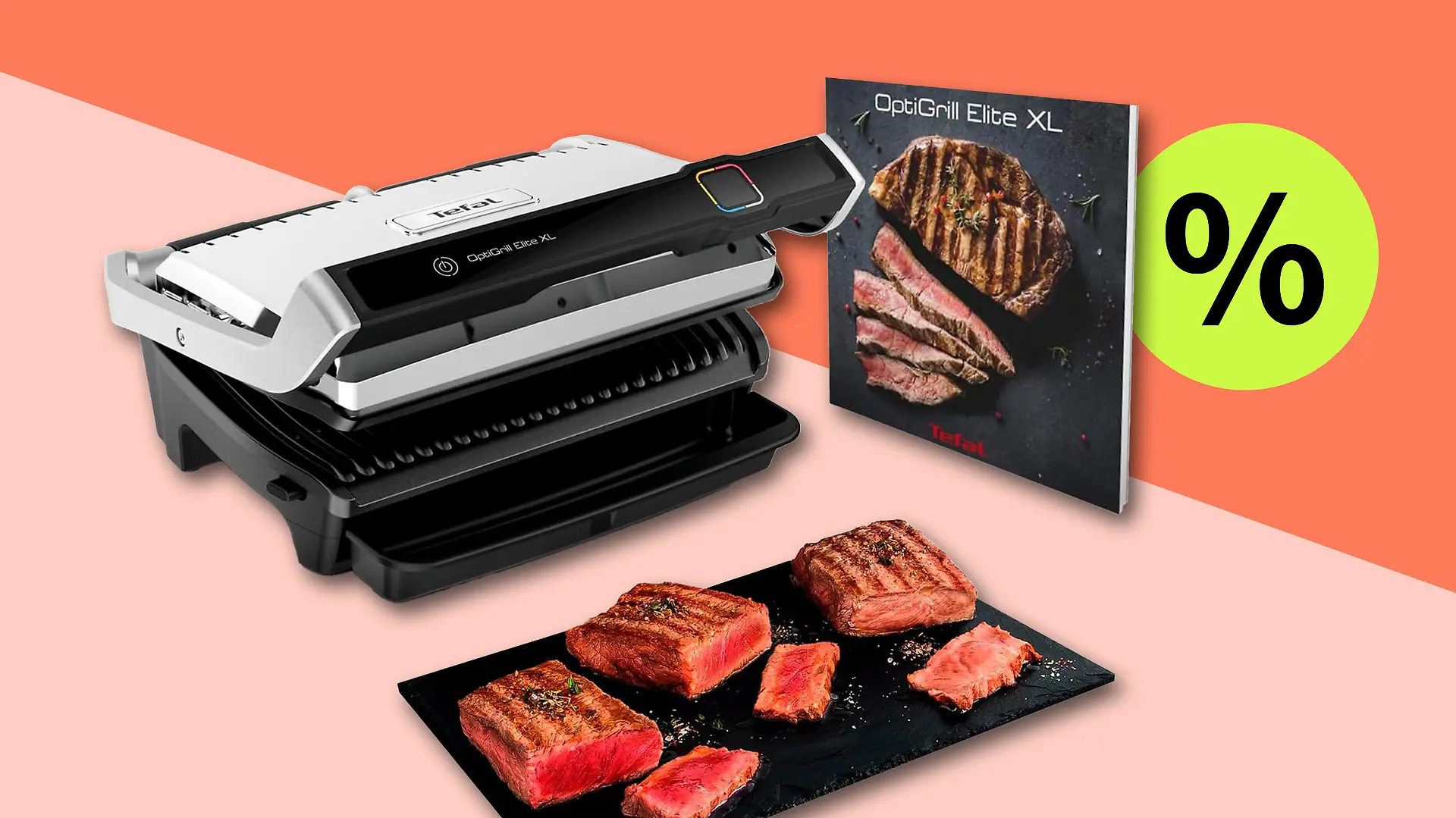 Tefal OptiGrill Elite XL.