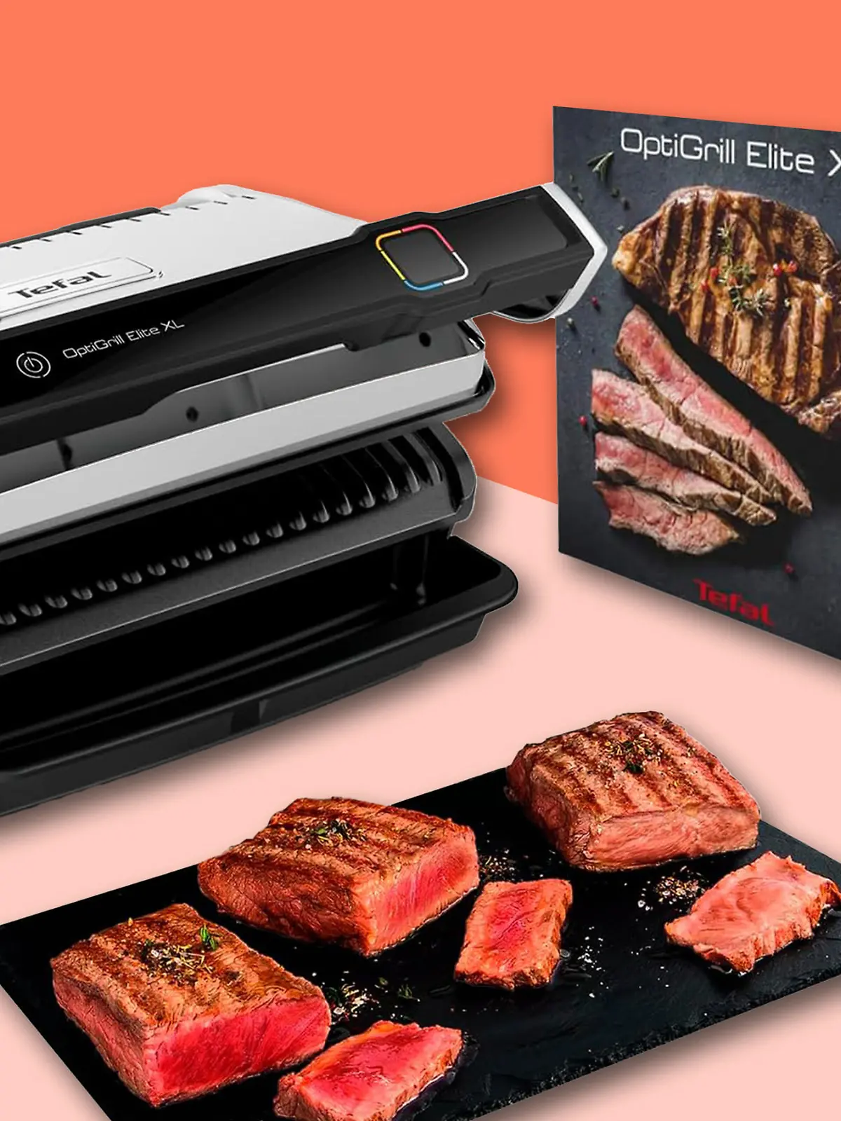 Tefal OptiGrill Elite XL.
