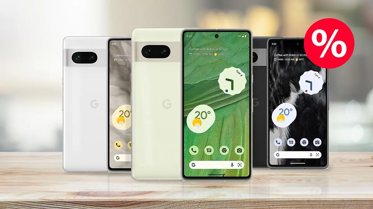 Google Pixel 7 zum Black Friday im Preisfall.