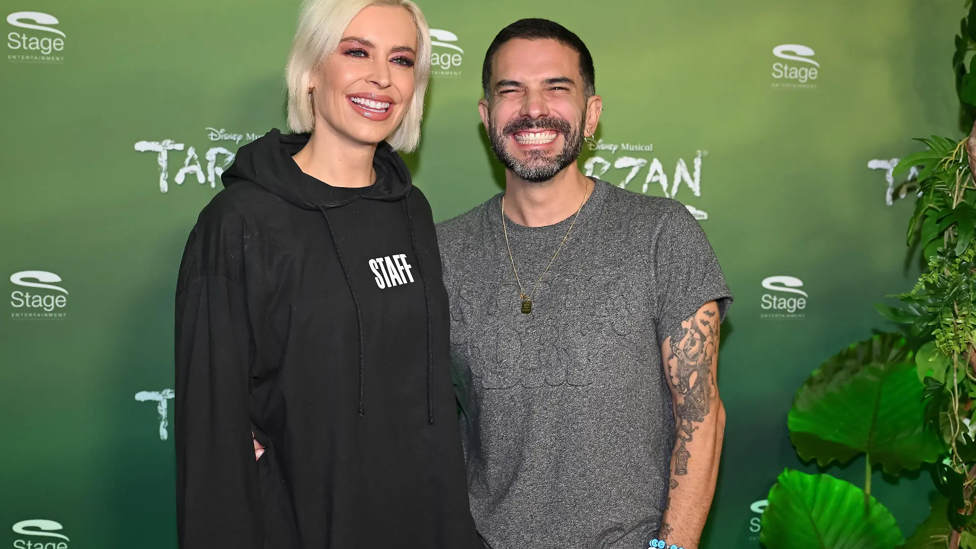 Verena Kerth und Marc Terenzi bei der „Tarzan“-Premiere.