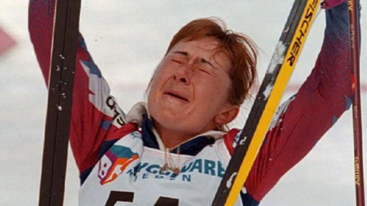 Jelena Välbe gewann dreimal WM-Gold über die 30-Kilometer-Distanz. Foto: Antonio Bat