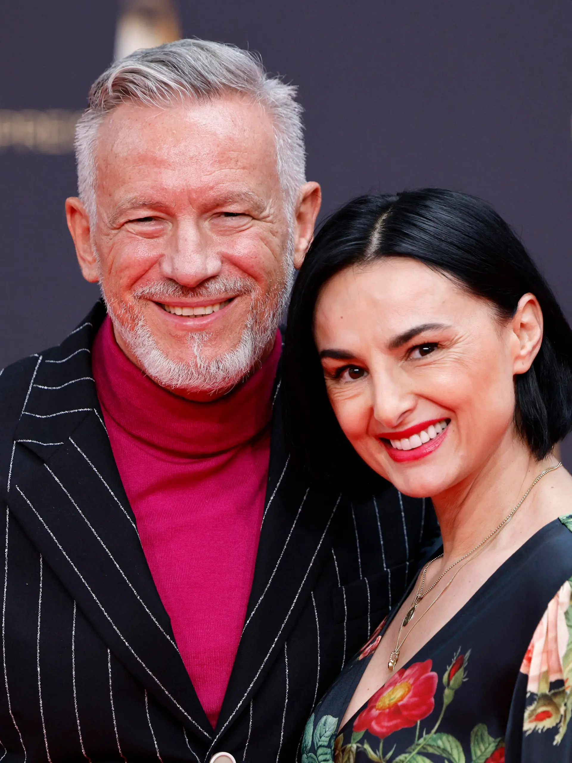 Schauspielerin Mimi Fiedler und ihr Ehemann Produzent Otto Steiner bei der Deutsche Fernsehpreis 2022 - Die TV-Highlights des Jahres in den MMC-Studios in Ossendorf. Köln, 14.09.2022 NRW Deutschland *** Actress Mimi Fiedler and her husband producer Otto Steiner at the German Television Award 2022 The TV Highlights of the Year at MMC Studios in Ossendorf Cologne, 14 09 2022 NRW Germany Copyright: xChristophxHardtx