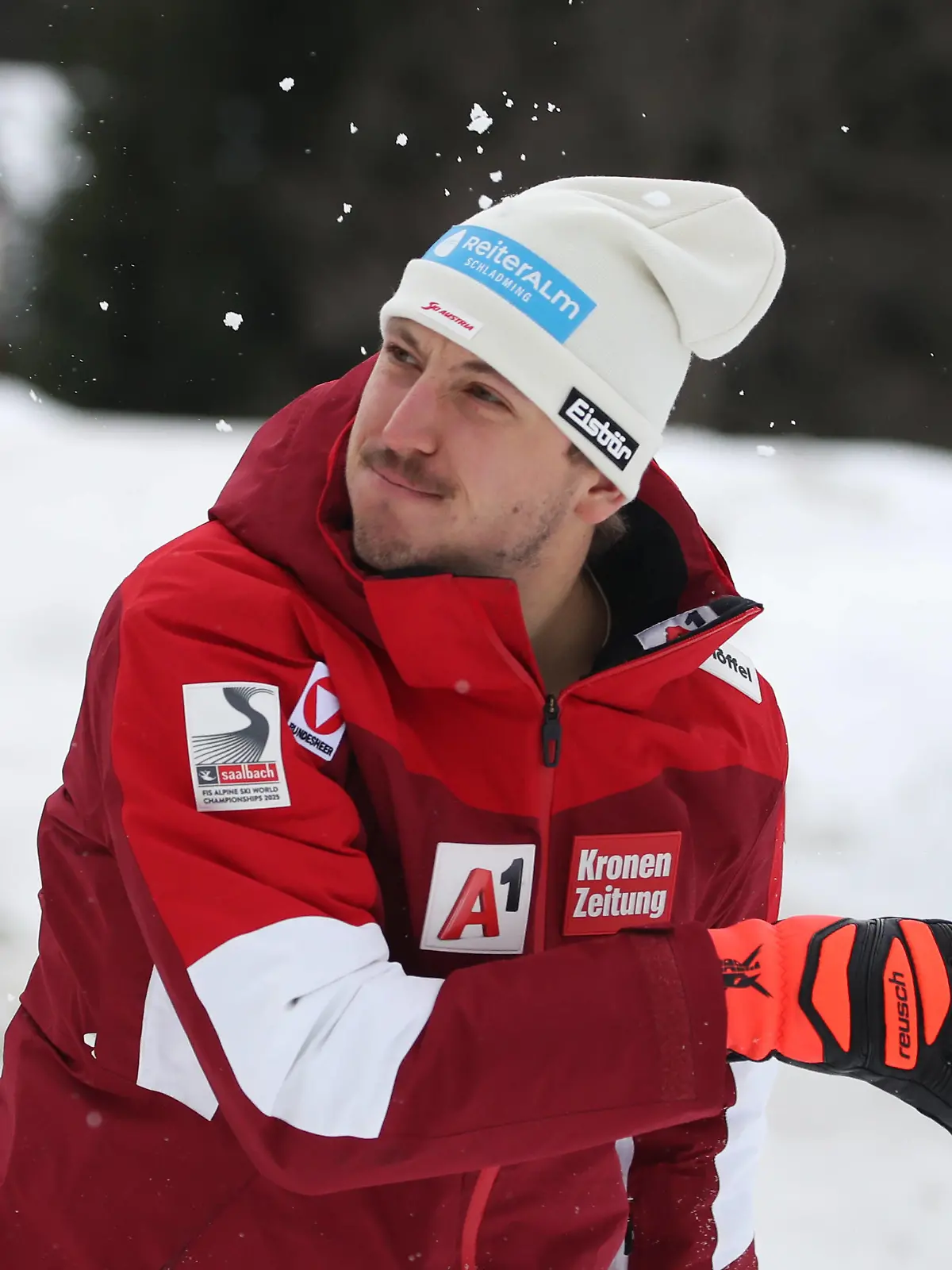 ALPINE SKIING - FIS WC Wengen WENGEN,SWITZERLAND,12.JAN.23 - ALPINE SKIING - FIS World Cup, men, photo shoot. Image shows Julian Schuetter AUT. PUBLICATIONxNOTxINxAUTxSUIxSWE GEPAxpictures/xMathiasxMandl