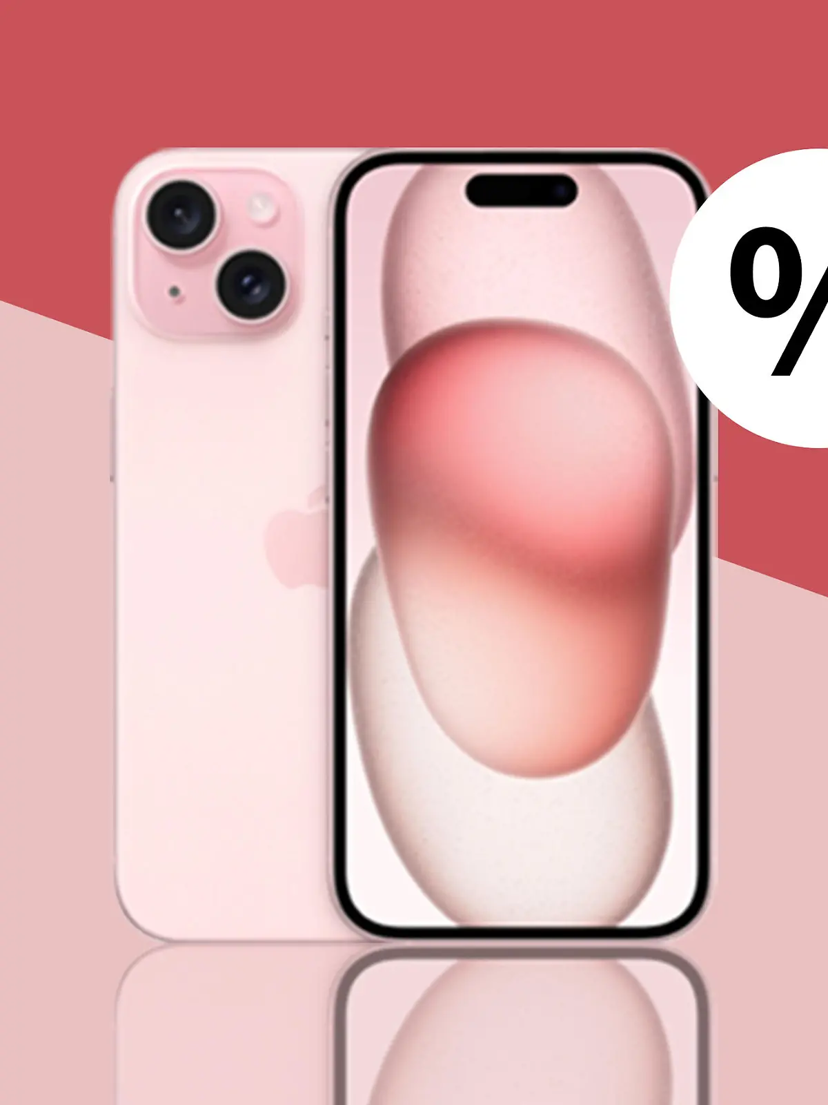 iPhone 15 in einer Collage.
