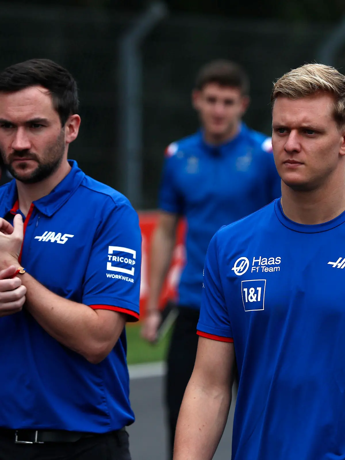 Sport Bilder des Tages Formula 1 2022: Mexico City GP AUTODROMO HERMANOS RODRIGUEZ, MEXICO - OCTOBER 27: Mick Schumacher, Haas F1 Team track walk during the Mexico City GP at Autodromo Hermanos Rodriguez on Thursday October 27, 2022 in Mexico City, Mexico. Photo by Carl Bingham / LAT Images Images PUBLICATIONxINxGERxSUIxAUTxHUNxONLY GP2220_093651_W4I6685