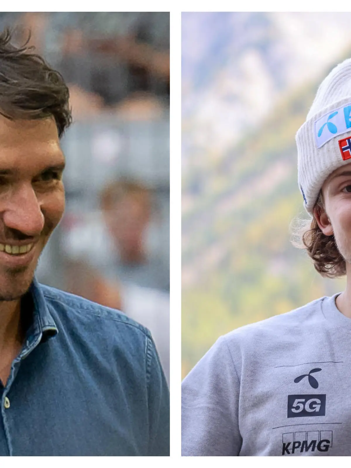 Felix Neureuther (l.) machte Lucas Braathen einen Heiratsantrag. Jetzt gab es die Antwort.