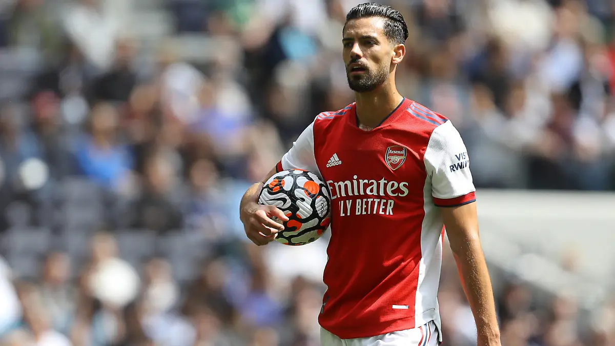 London, England, 8th August 2021. Pablo Mari of Arsenal during the Pre Season Friendly match at the Tottenham Hotspur Stadium, London. Picture credit should read: Paul Terry / Sportimage PUBLICATIONxNOTxINxUK SPI-1121-0045
