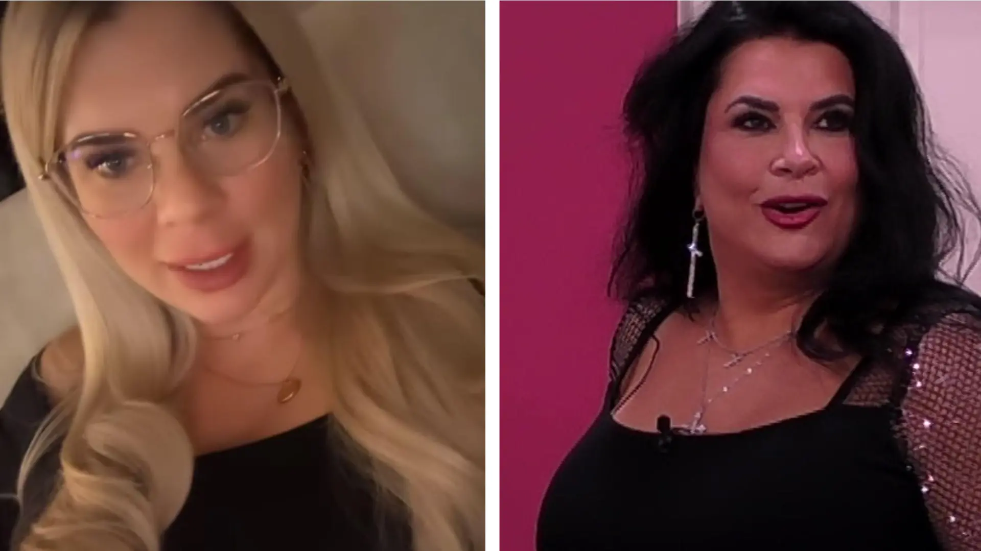 Jenny Frankhauser schaut beim Einzug ihrer Mutter ins "Promi Big Brother"-Haus genau hin.