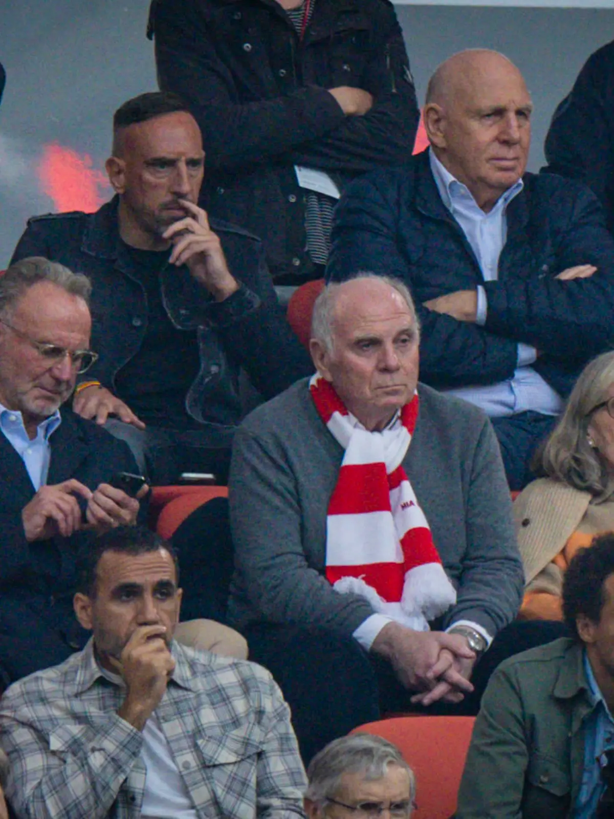 Munic, Germany. 20th Mai, 2023. Karl-Heinz Rummenigge, Uli Hoeneß mit Ehefrau Susanne FC Bayern München - RB Leipzig 20.05.2023 *** Munic, Germany 20th May, 2023 Karl Heinz Rummenigge, Uli Hoeneß with wife Susanne FC Bayern München RB Leipzig 20 05 2023