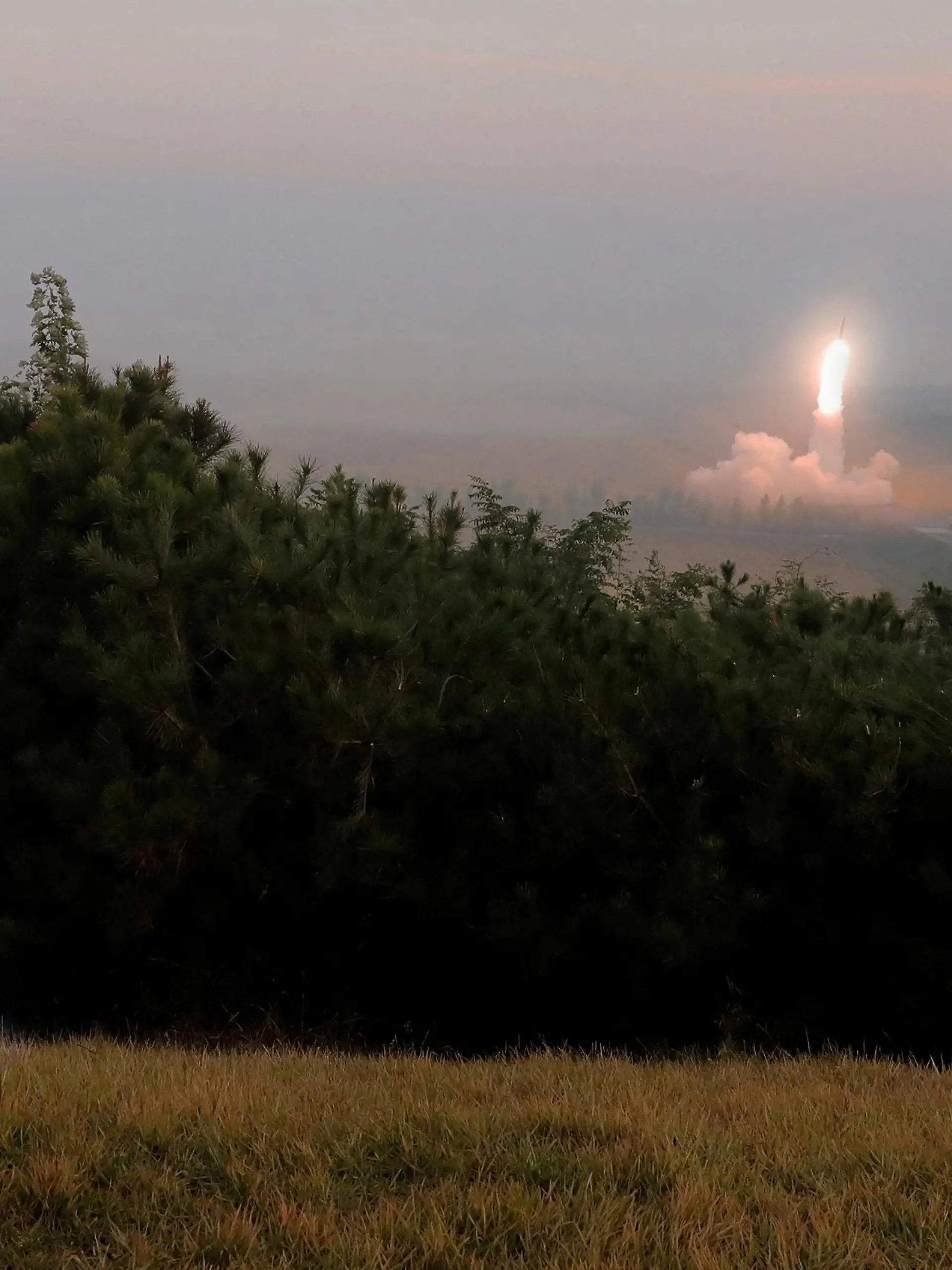 FILE PHOTO: North Korea's leader Kim Jong Un oversees a missile launch at an undisclosed location in North Korea, in this undated photo released on October 10, 2022 by North Korea's Korean Central News Agency (KCNA).    KCNA via REUTERS    ATTENTION EDITORS - THIS IMAGE WAS PROVIDED BY A THIRD PARTY. REUTERS IS UNABLE TO INDEPENDENTLY VERIFY THIS IMAGE. NO THIRD PARTY SALES. SOUTH KOREA OUT. NO COMMERCIAL OR EDITORIAL SALES IN SOUTH KOREA.     TPX IMAGES OF THE DAY/File Photo