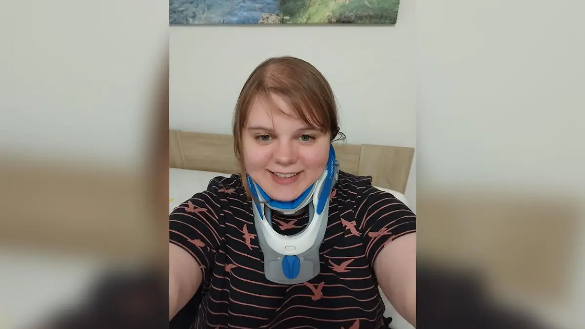 Charliene Jentzen (29) kann seit 2017 an ein normales Leben nicht mehr denken.