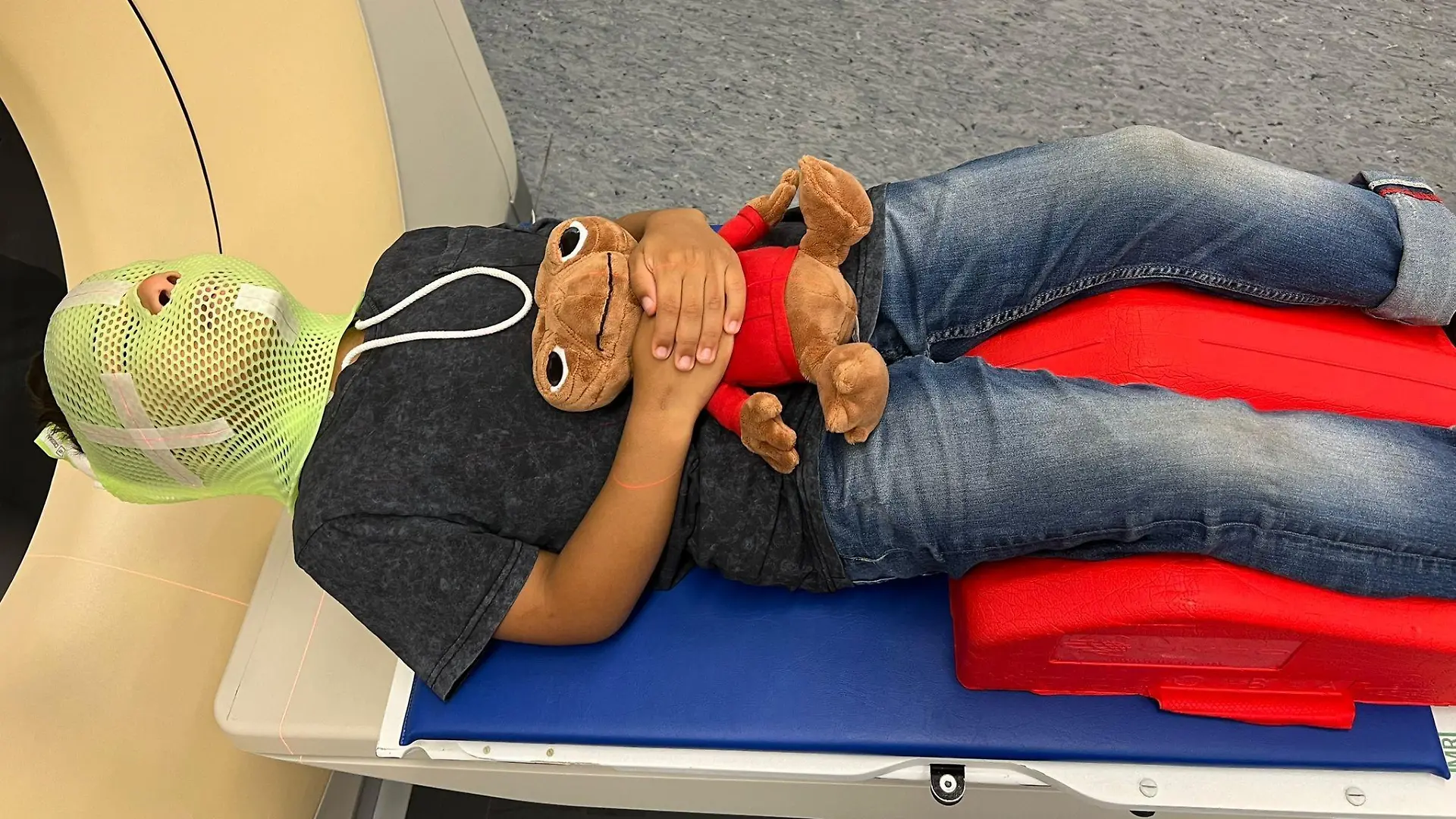 Sisco bei der Protonentherapie